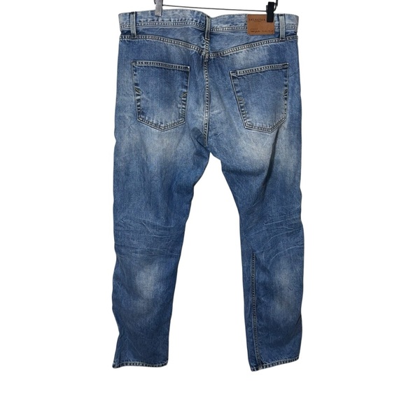 Selected Homme Men's Blue Tapered Jeans Size 38 Button Fly - Picture 14 of 14